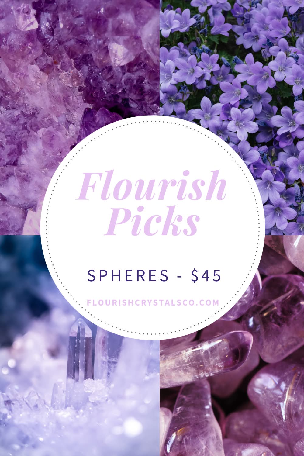 Flourish Picks ~ Spheres $45