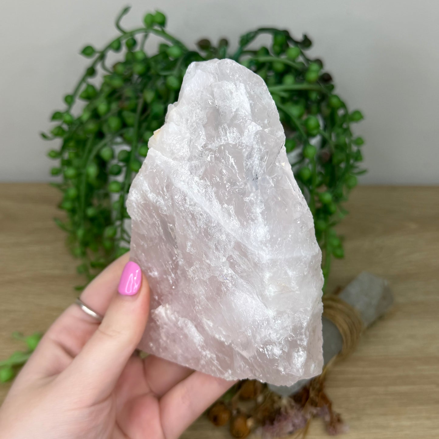 Rose Quartz Polished Face Slab (Z555)