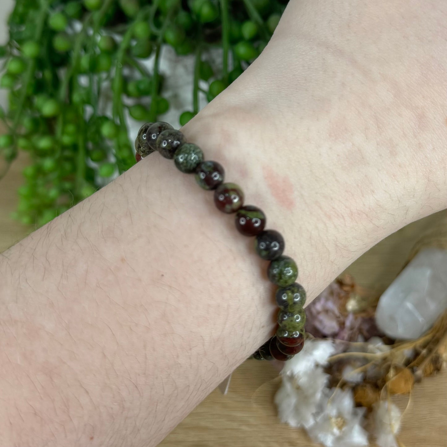 Dragons Bloodstone Bracelet (P127) (P128)