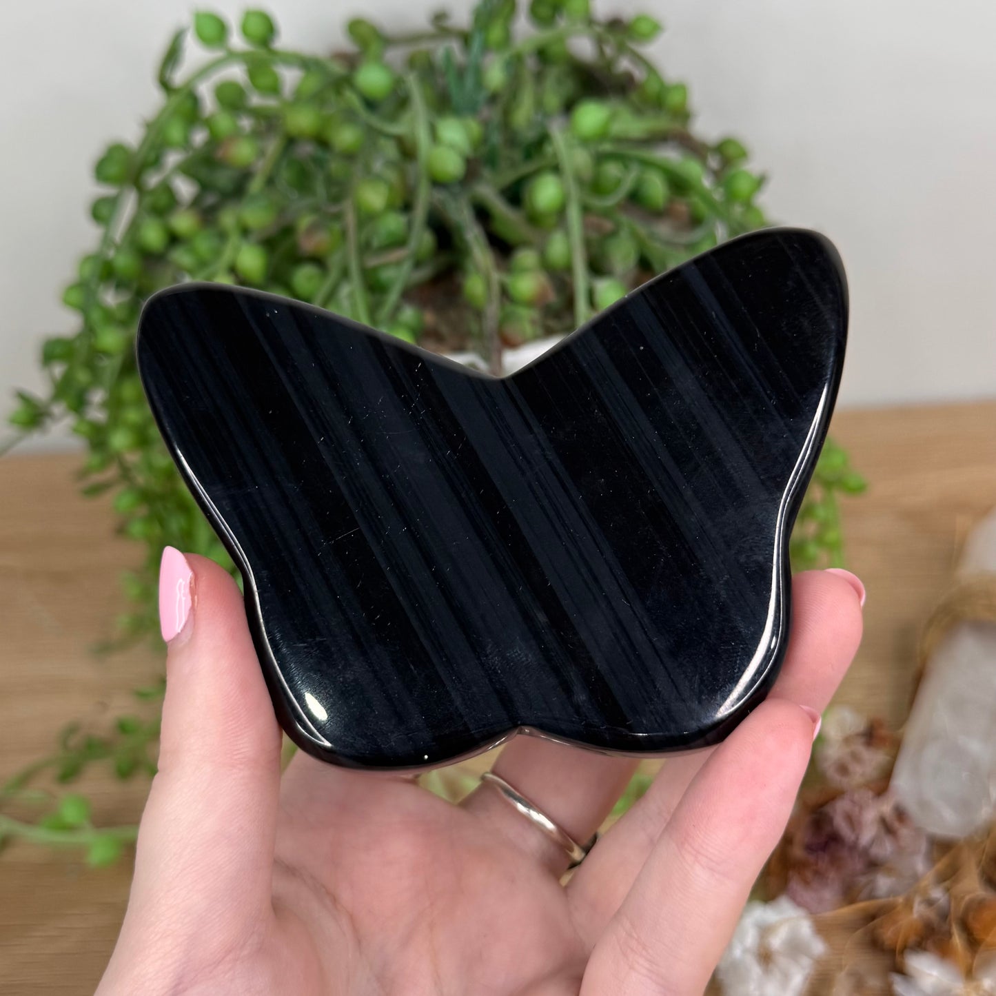 Ice Obsidian Butterfly (T810)