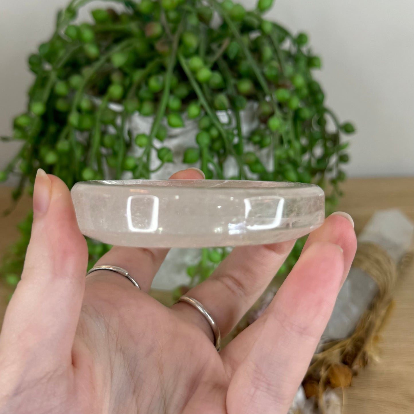 Clear Quartz Bowl (P507)