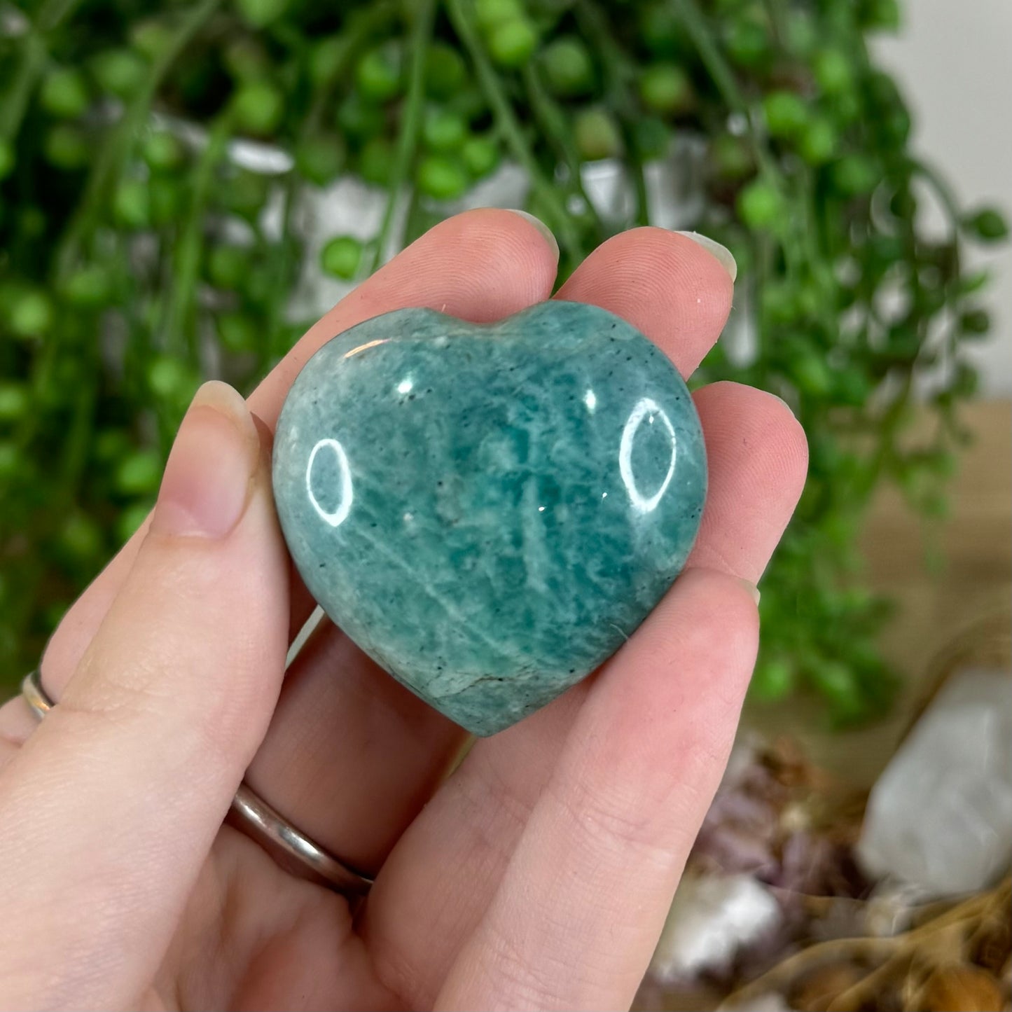Amazonite Heart (P671)