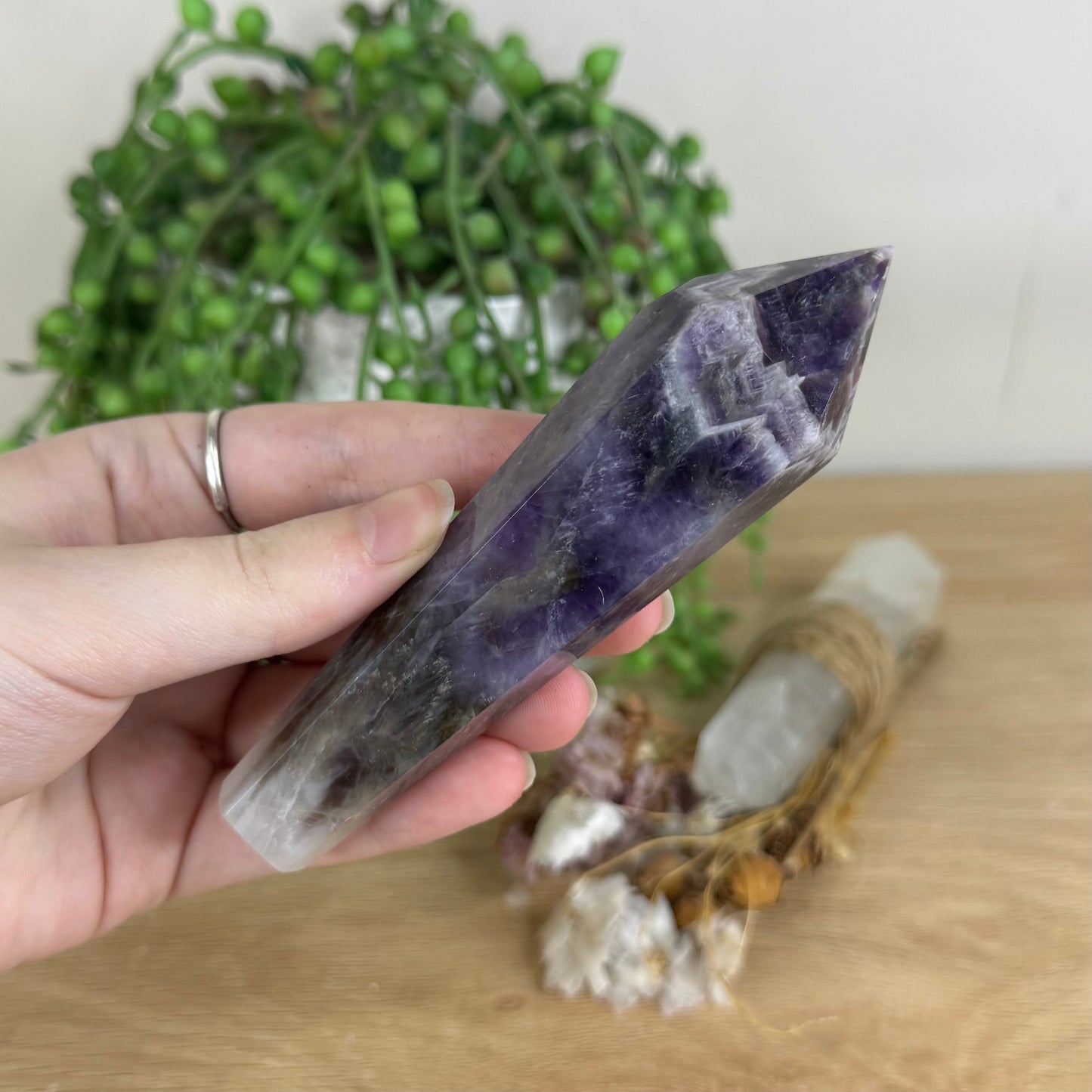 Dream Amethyst Wand (P614)