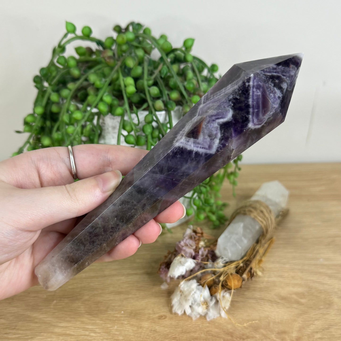 Dream Amethyst Wand (P626)