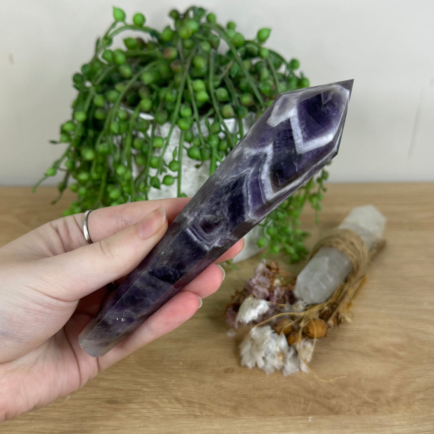 Dream Amethyst Wand (P616)
