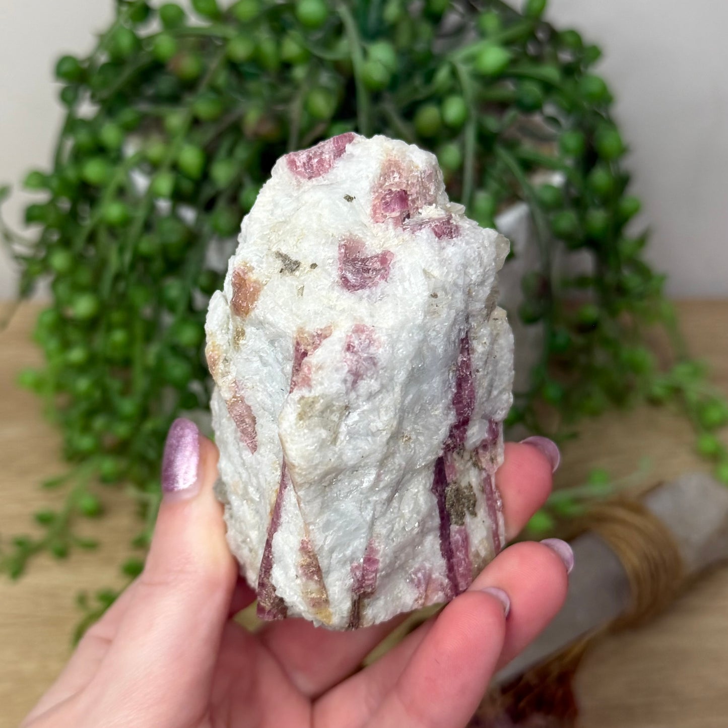 Pink Tourmaline Polished Face Slab (164A)
