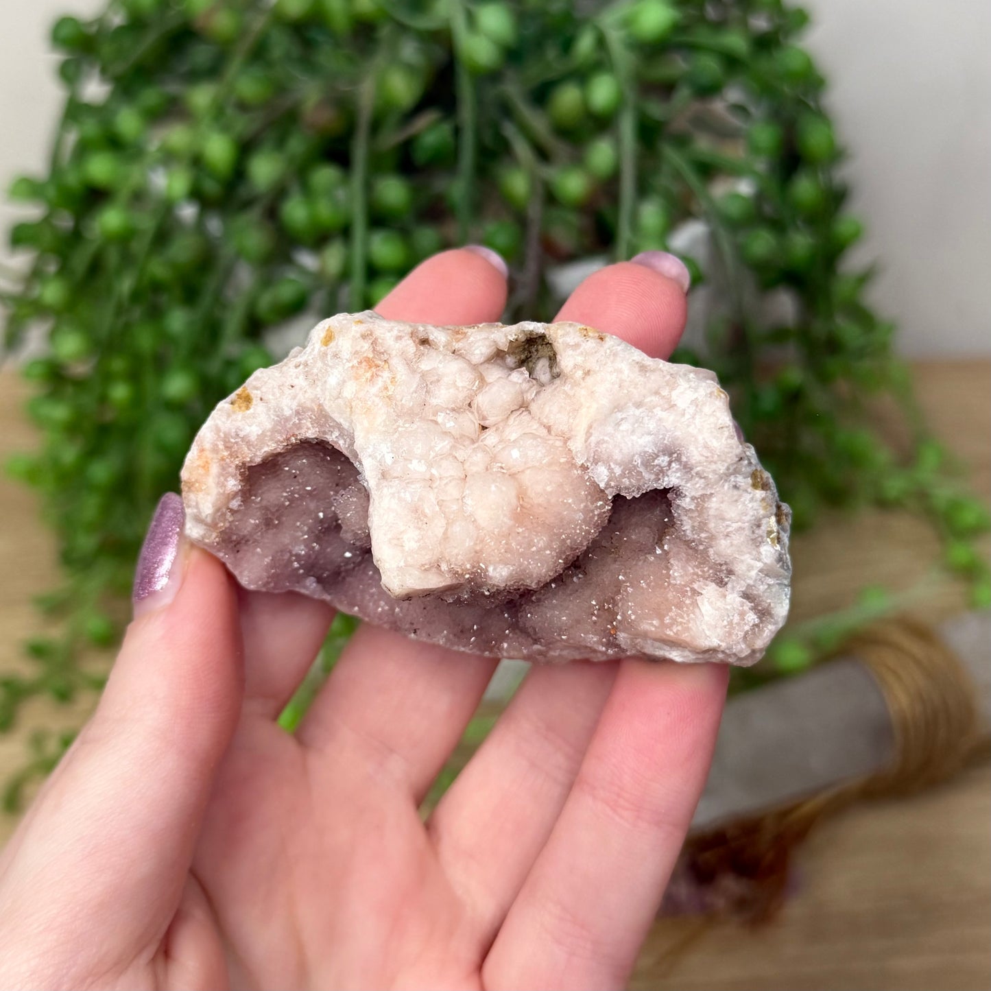 Pink Amethyst Geode (56A)
