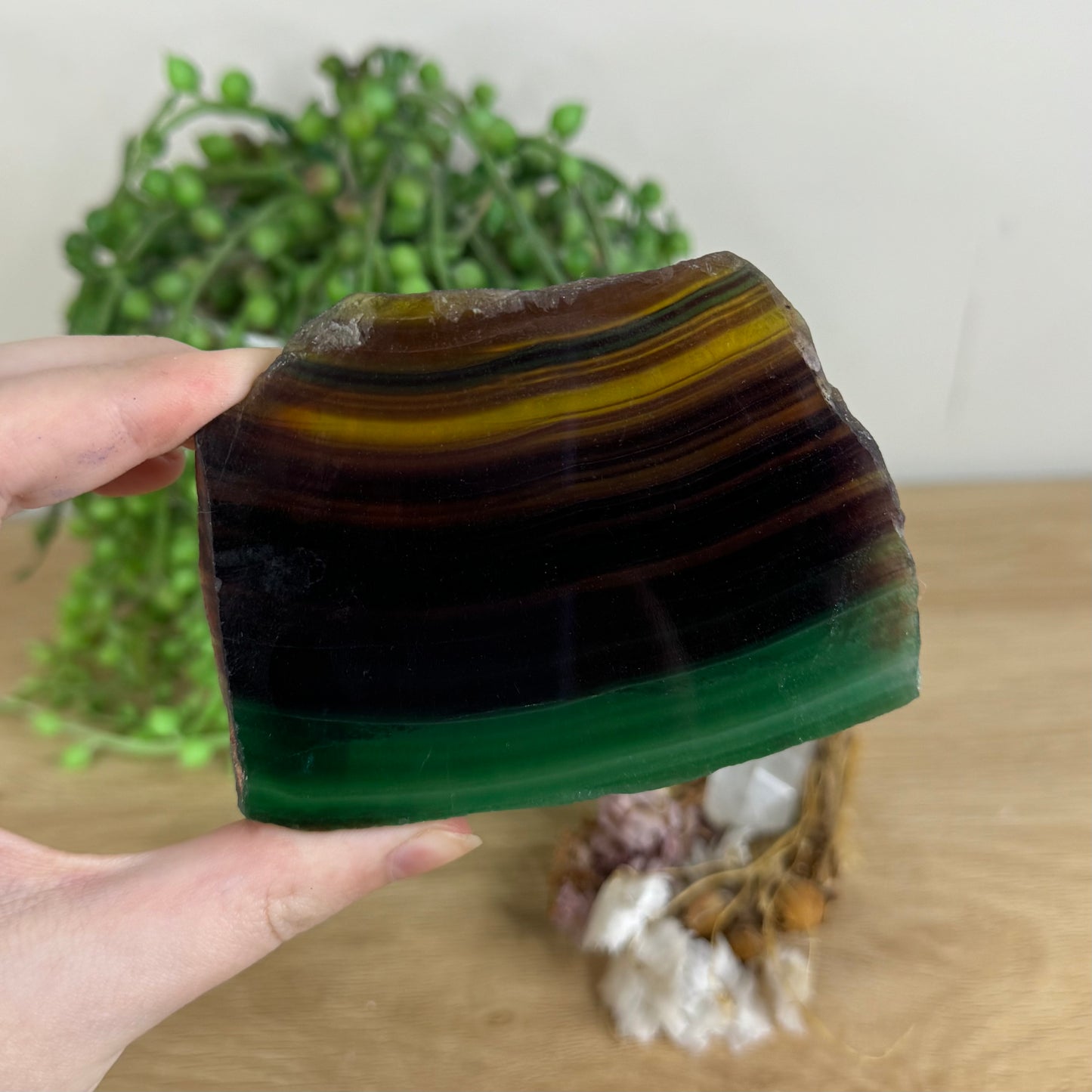 Rainbow Fluorite Slab (P351)