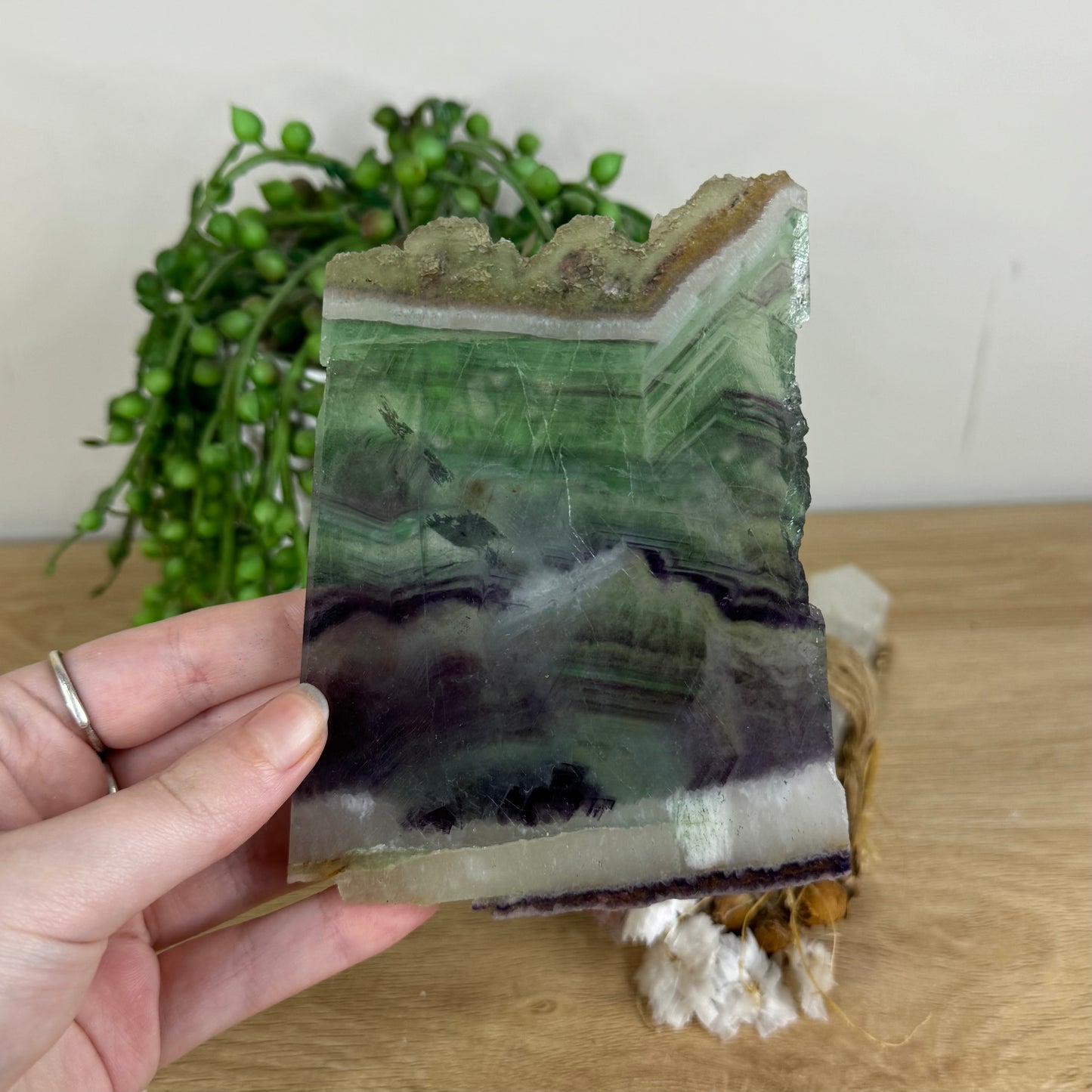 Rainbow Fluorite Slab (P357)