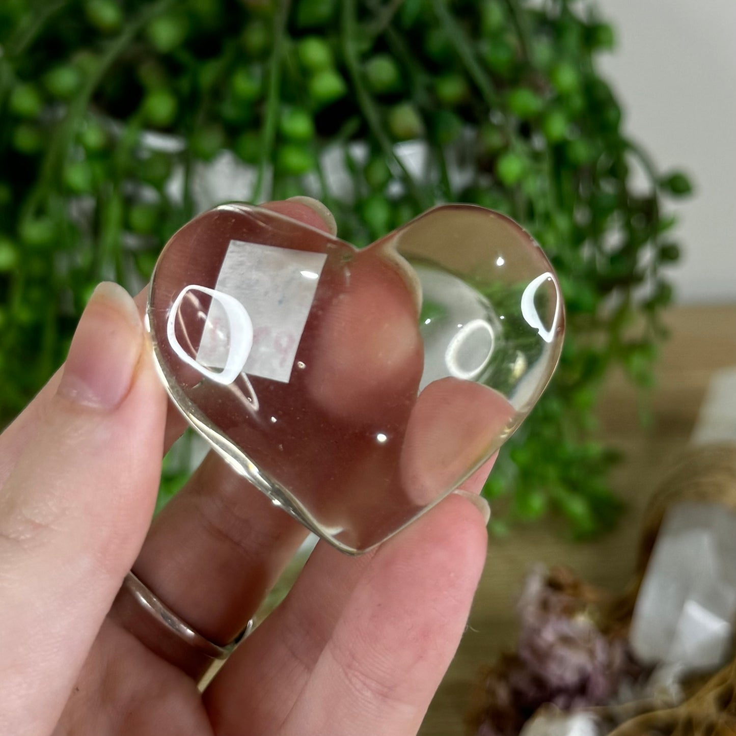 Smokey Quartz Heart (P372)