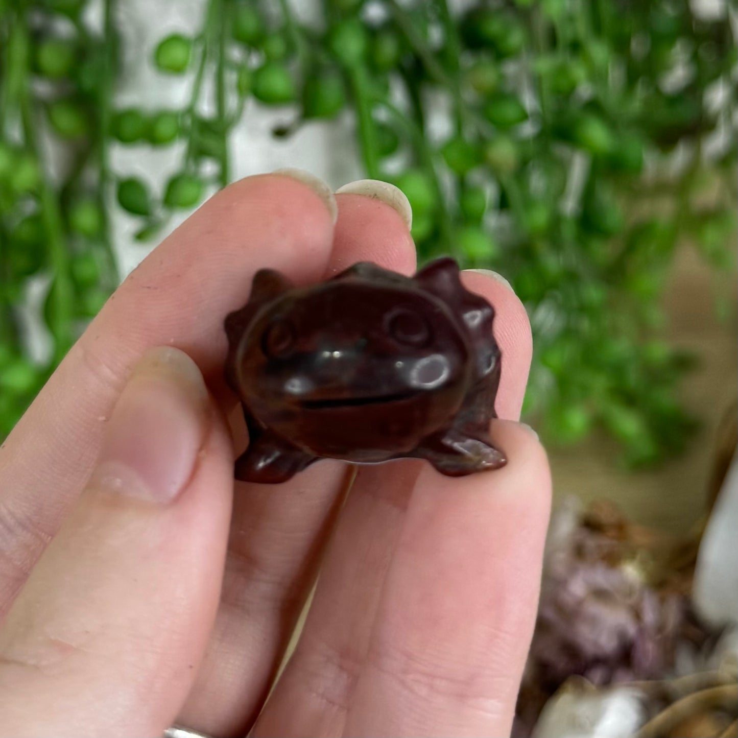 Red Jasper Axolotl (P292)