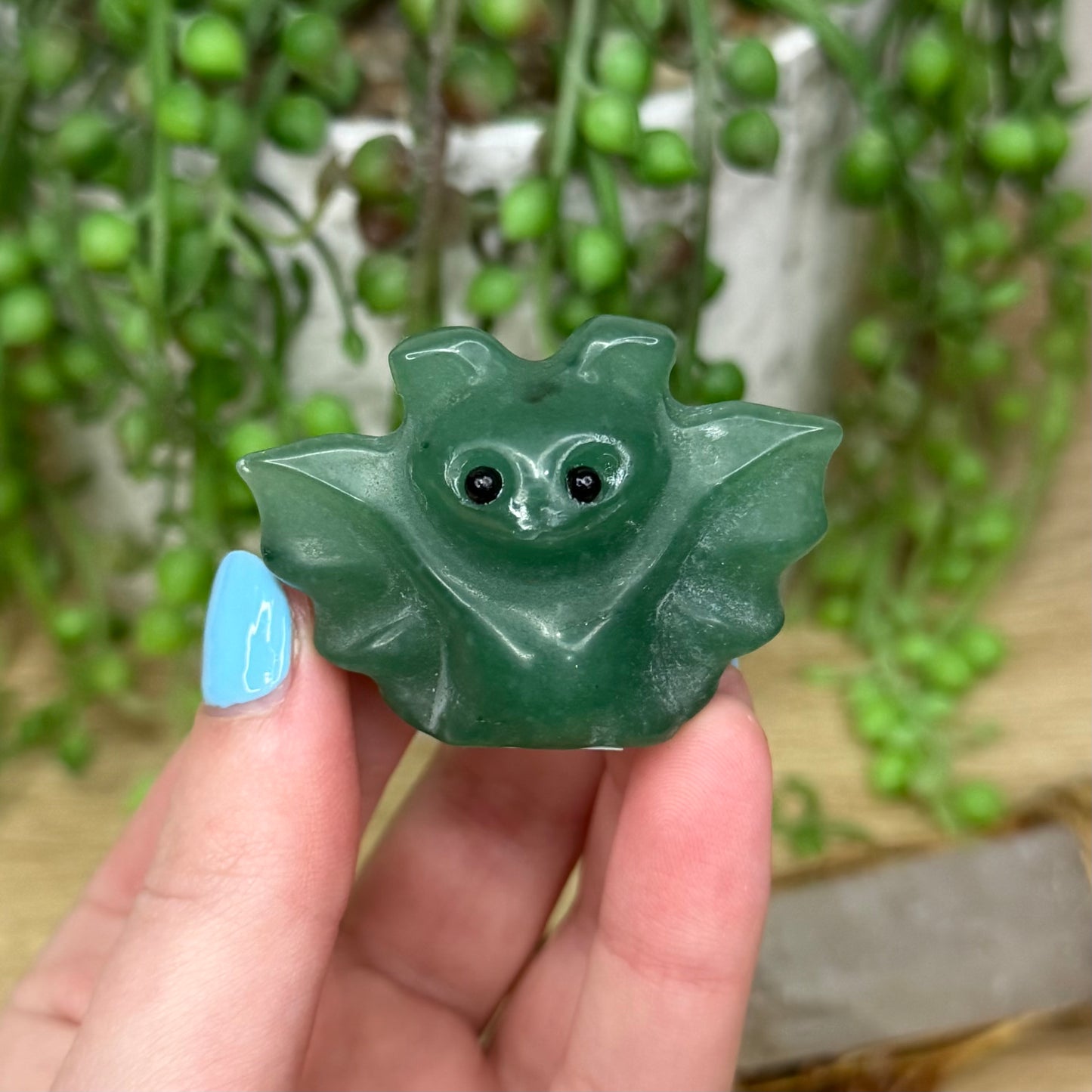 Green Aventurine Bat (299A)