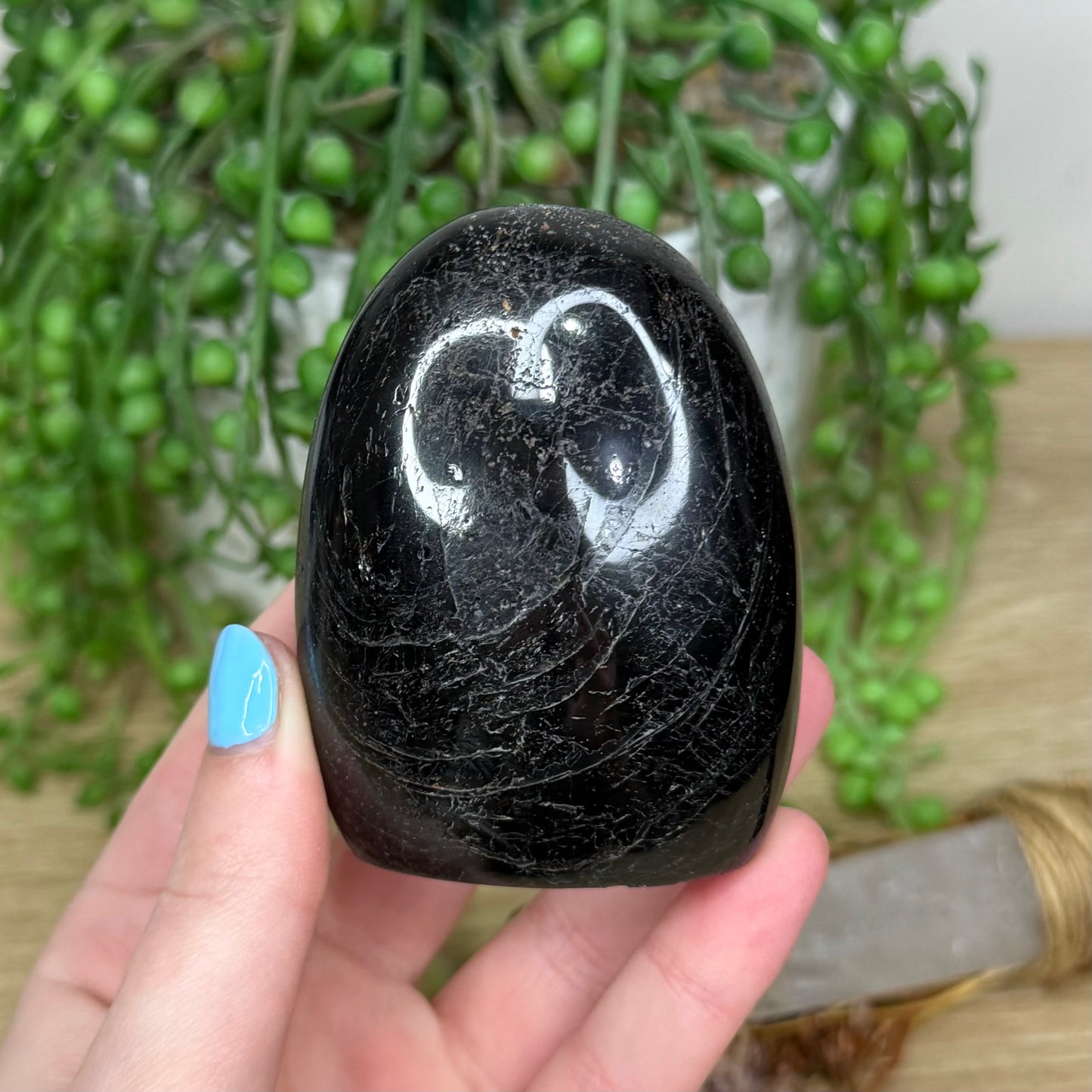 Black Tourmaline Arch Free Form (26A)
