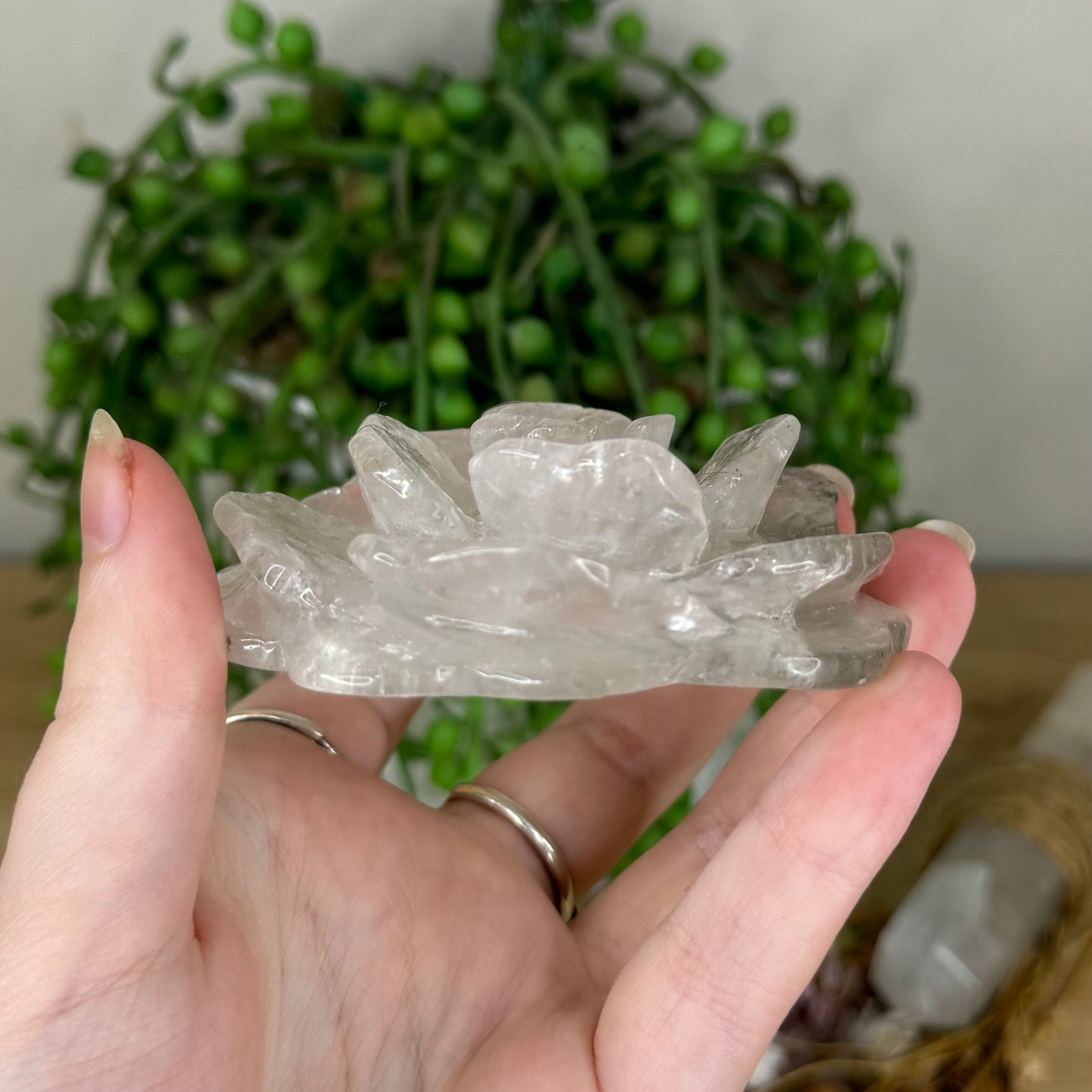 Garden Quartz Flower (P820)
