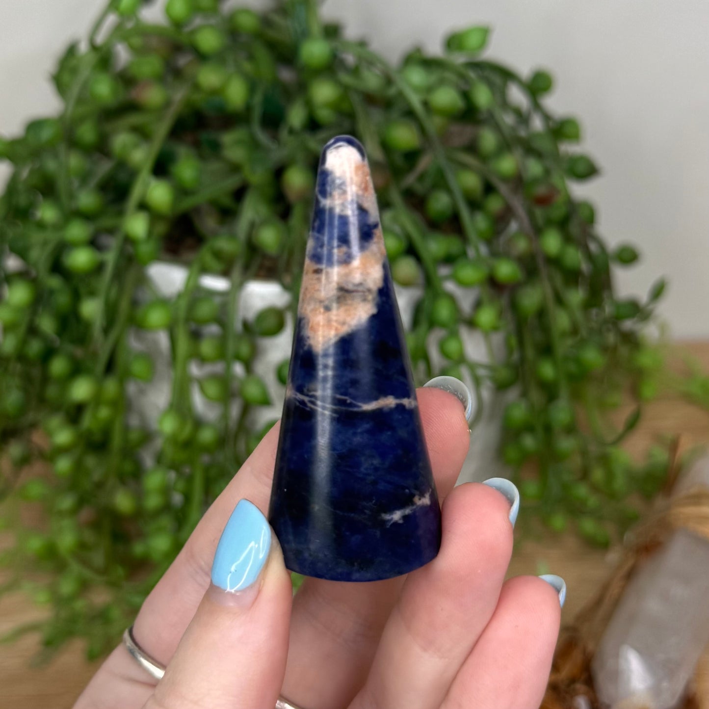 Sodalite Ring Stand (U532) (U534)