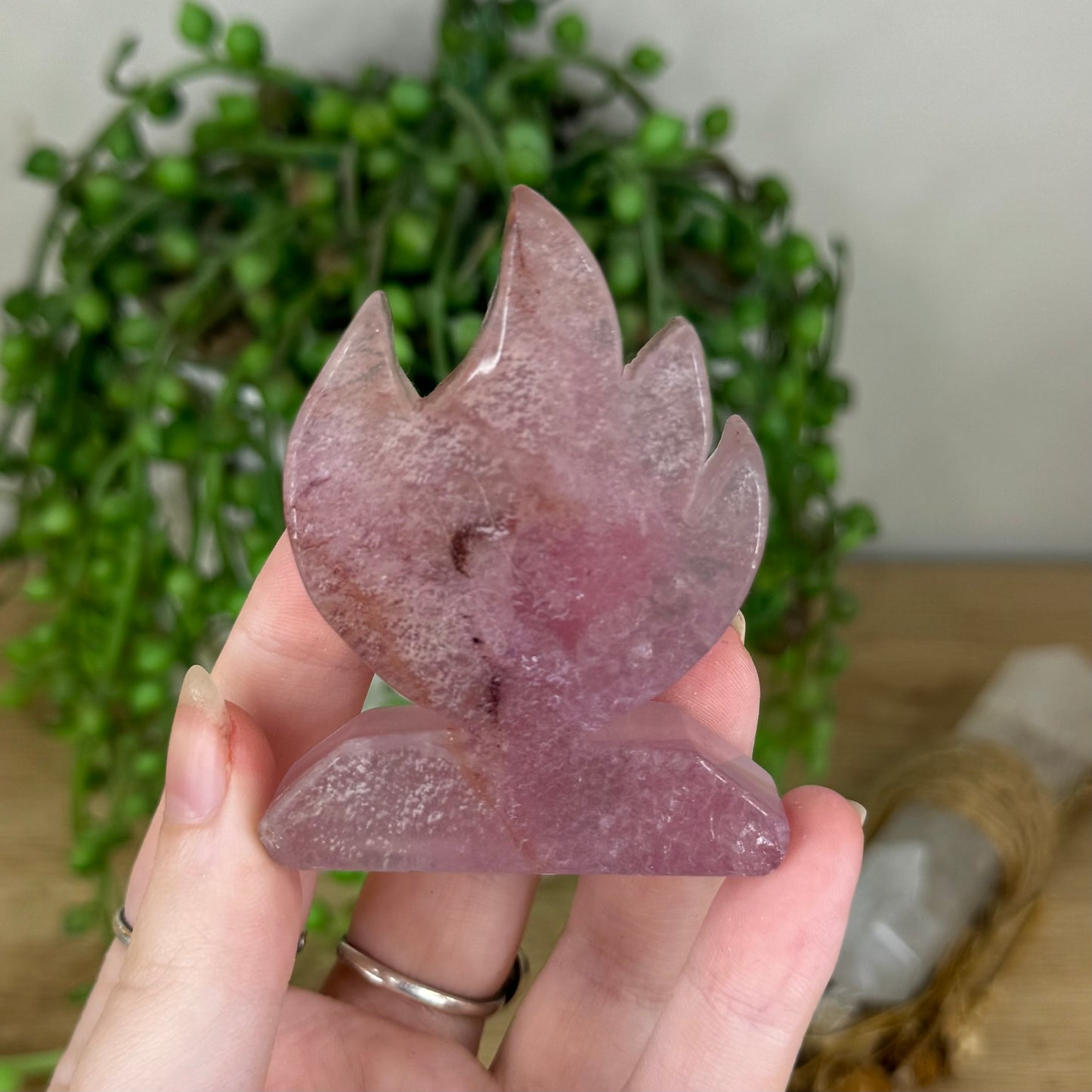 Purple Fluorite Flame (Q137)