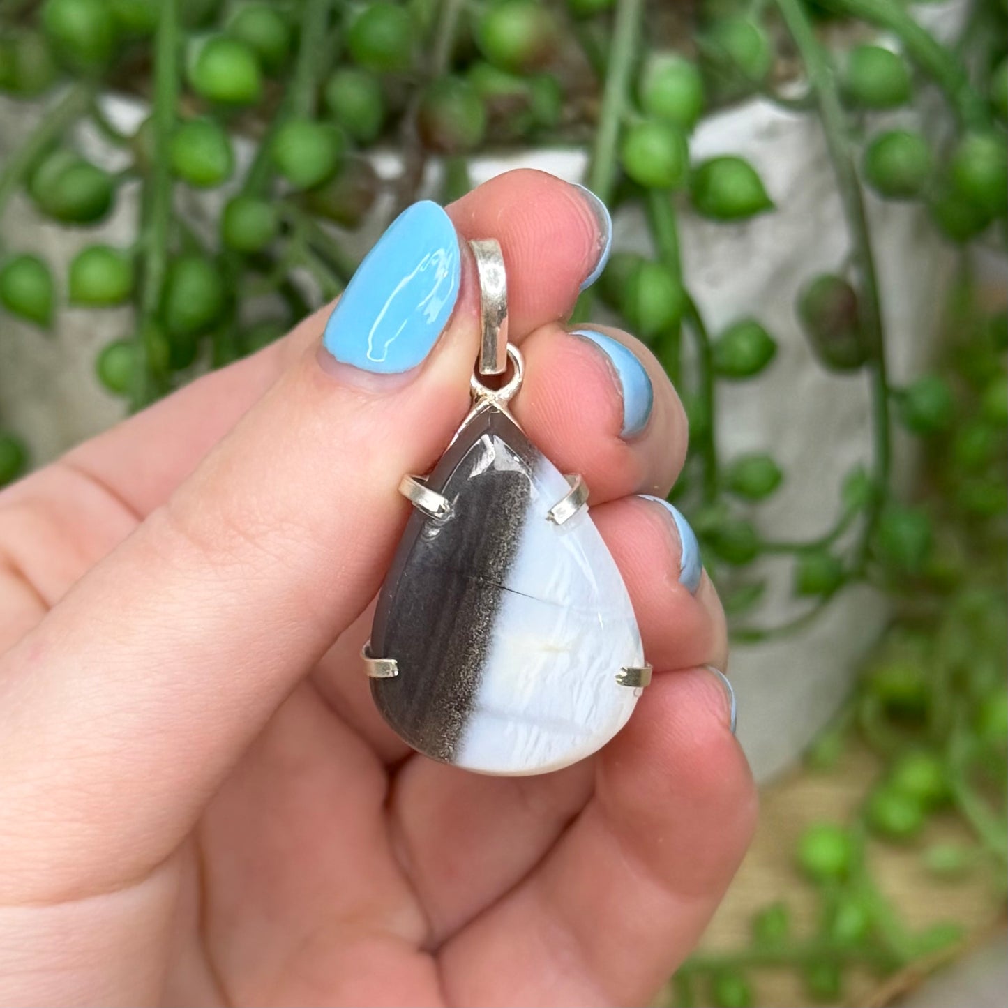 Owyhee Blue Opal Pendant 1