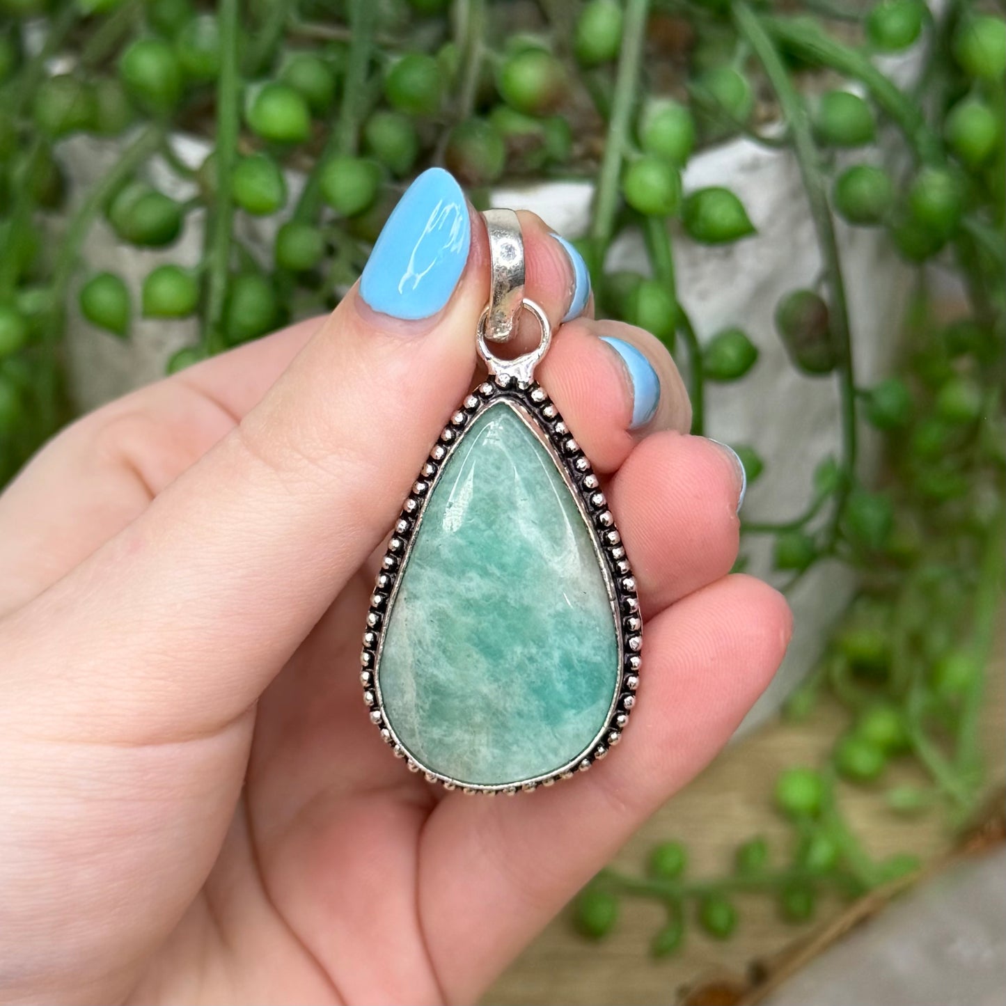 Amazonite Pendant