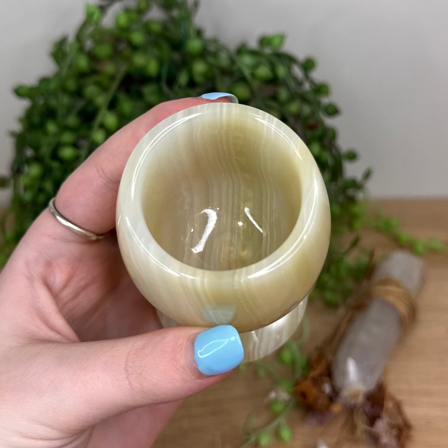 Afghan Jade Goblet (U837)