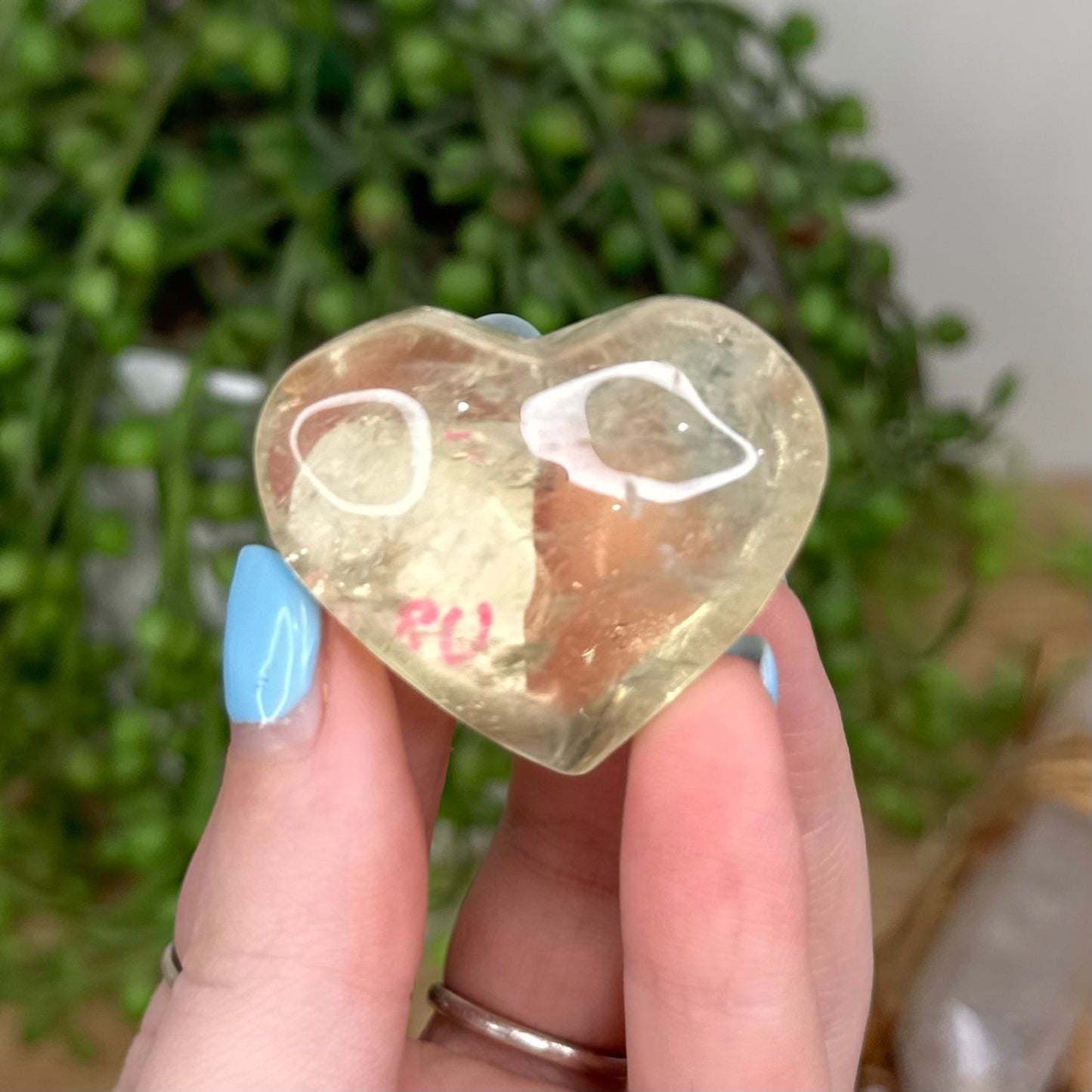 Smokey Citrine Heart (U868)