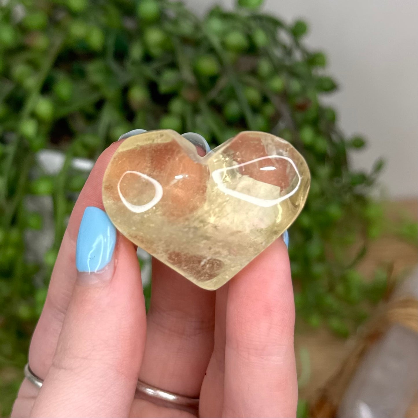 Smokey Citrine Heart (U863)