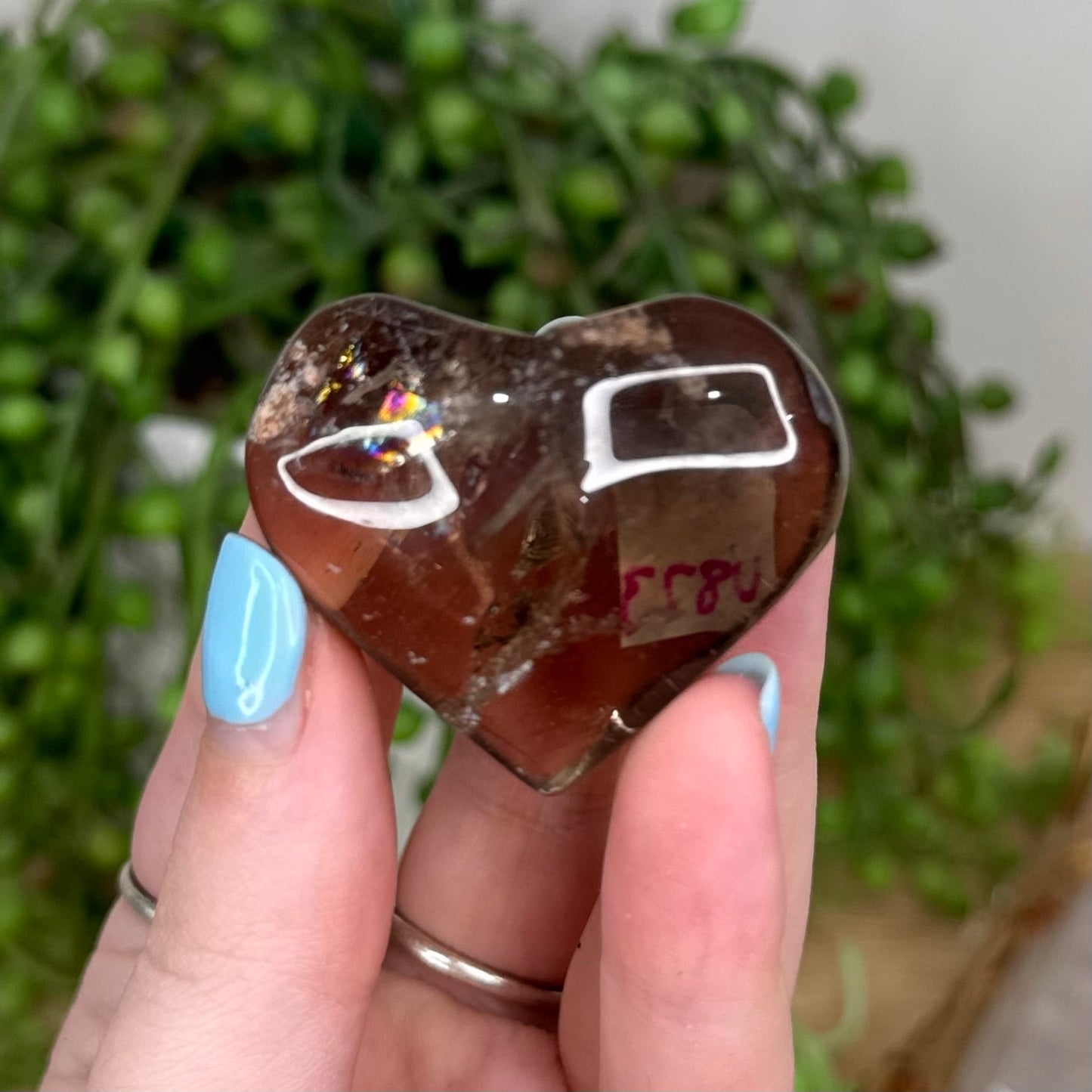 Smokey Citrine Heart (U873)