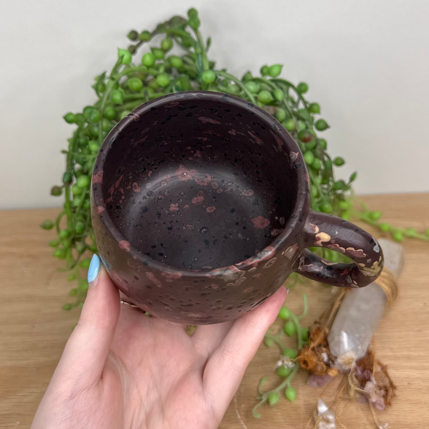 Plum Blossom Tourmaline Mug (U840)