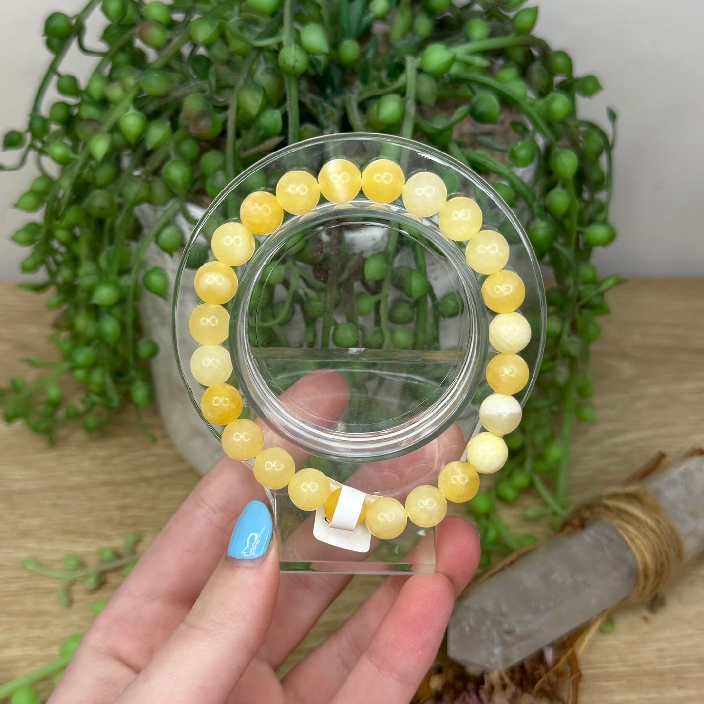 Yellow Calcite Bracelet (Z465) (Z464) (Z467) (Z466) (Z468)