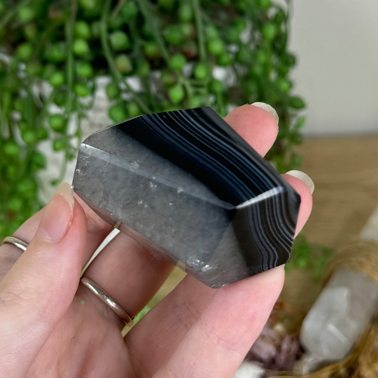 Black Agate Free Form (Q371)