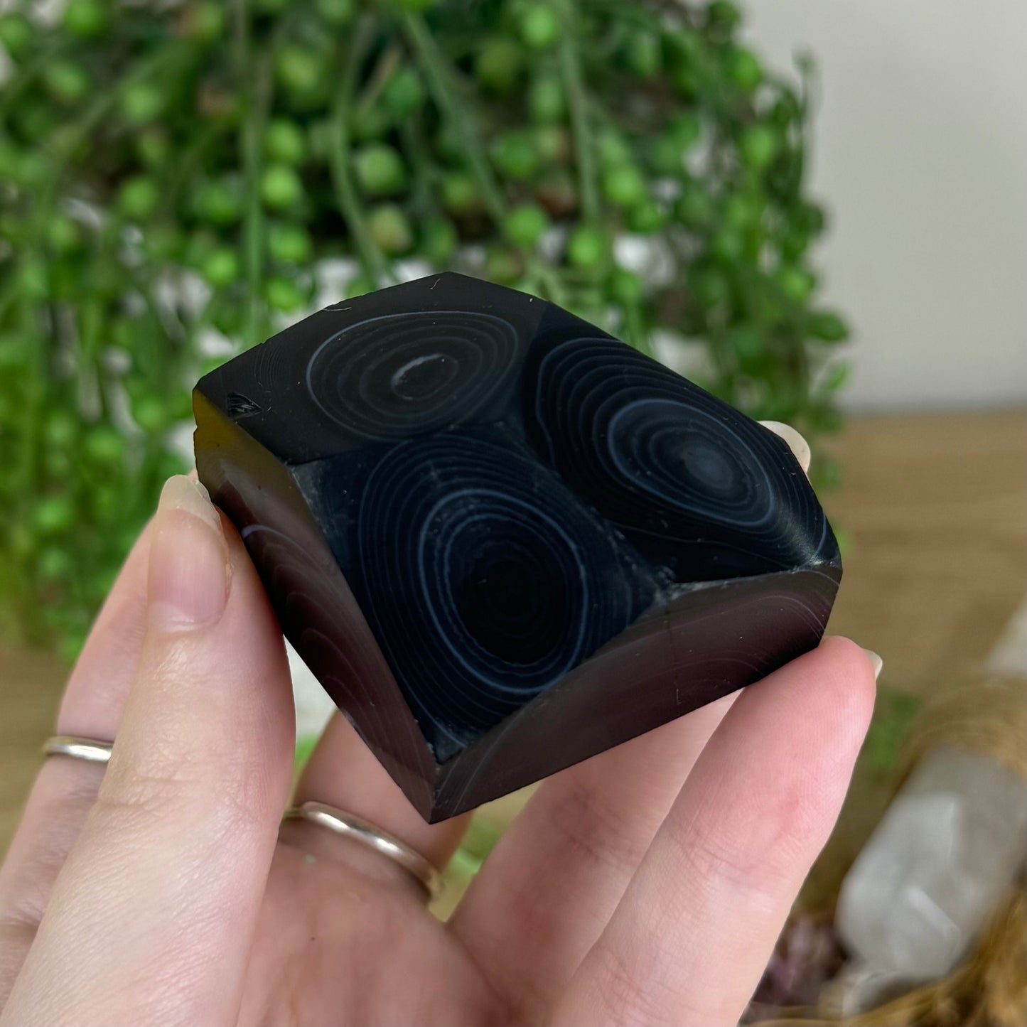Black Agate Free Form (Q378)