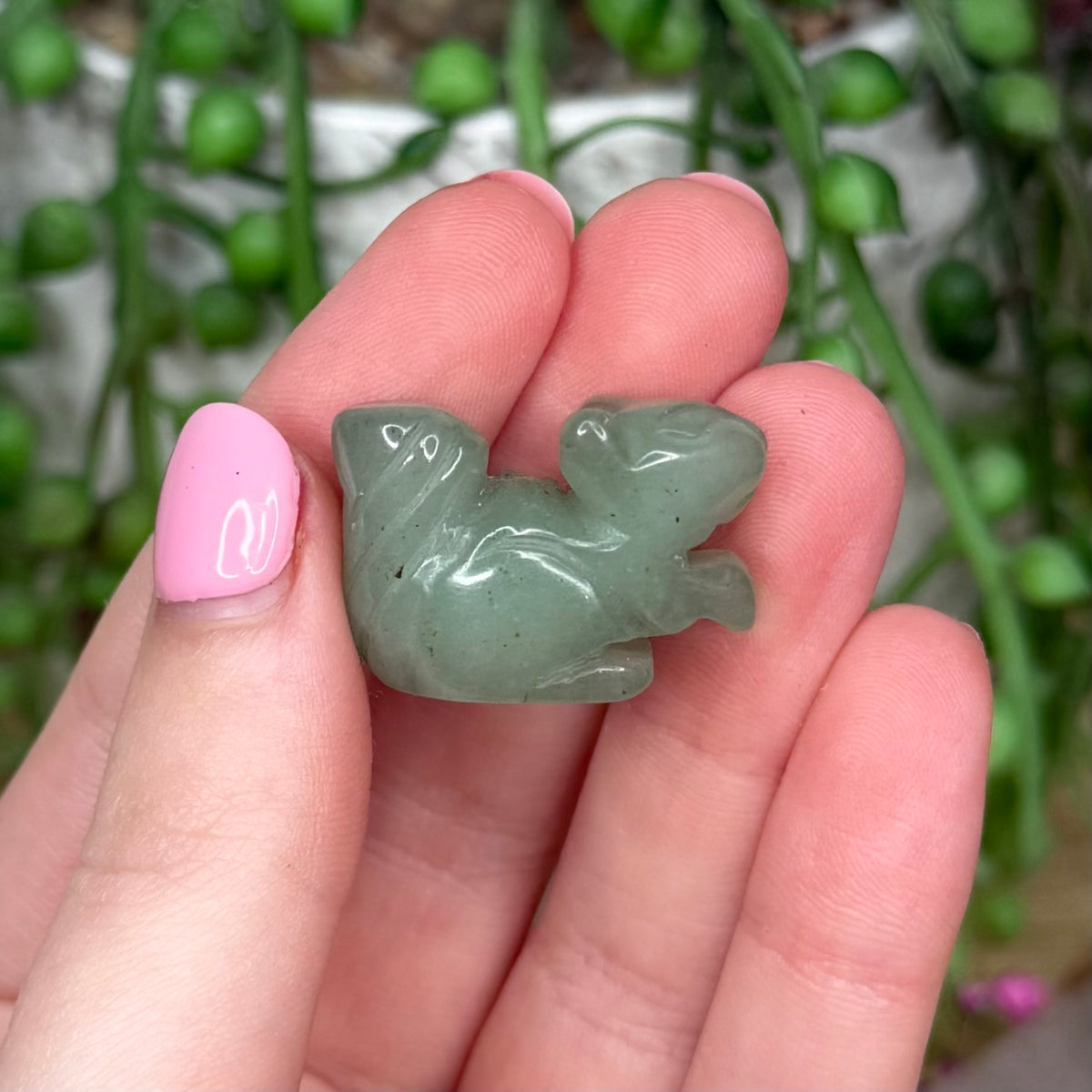Green Aventurine Small Squirrel