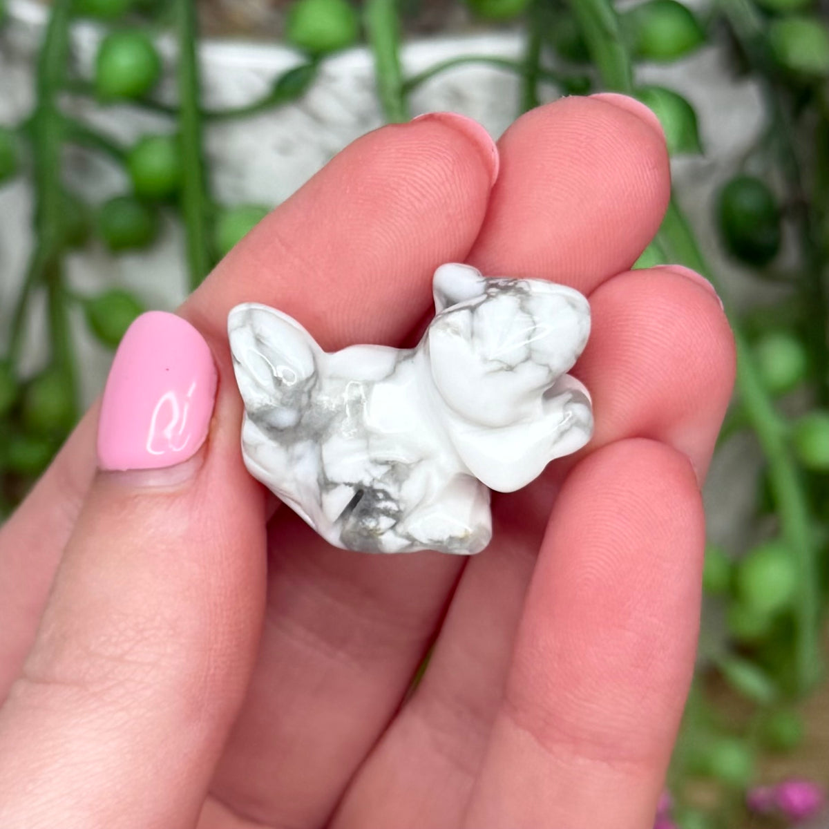 Howlite Small Squirrel