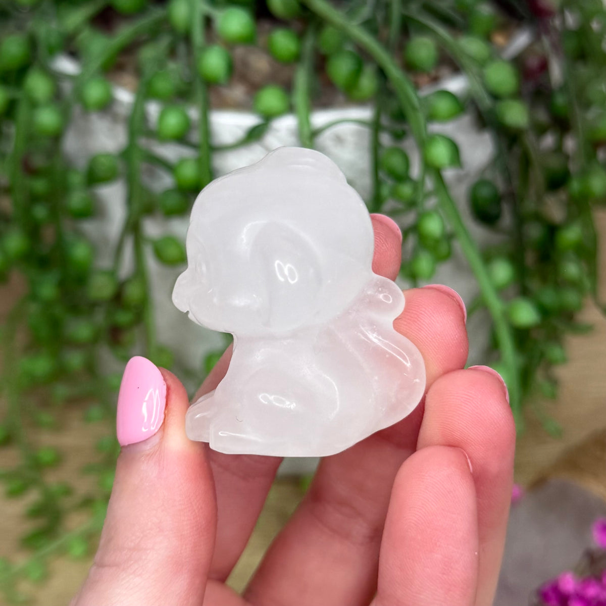 Clear Quartz Monkey (690A)