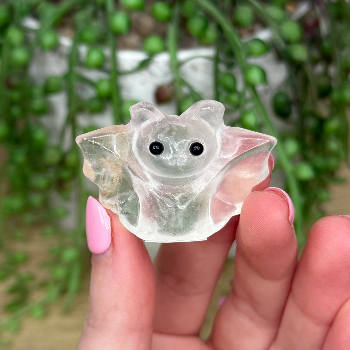 Clear Quartz Bat (739A)