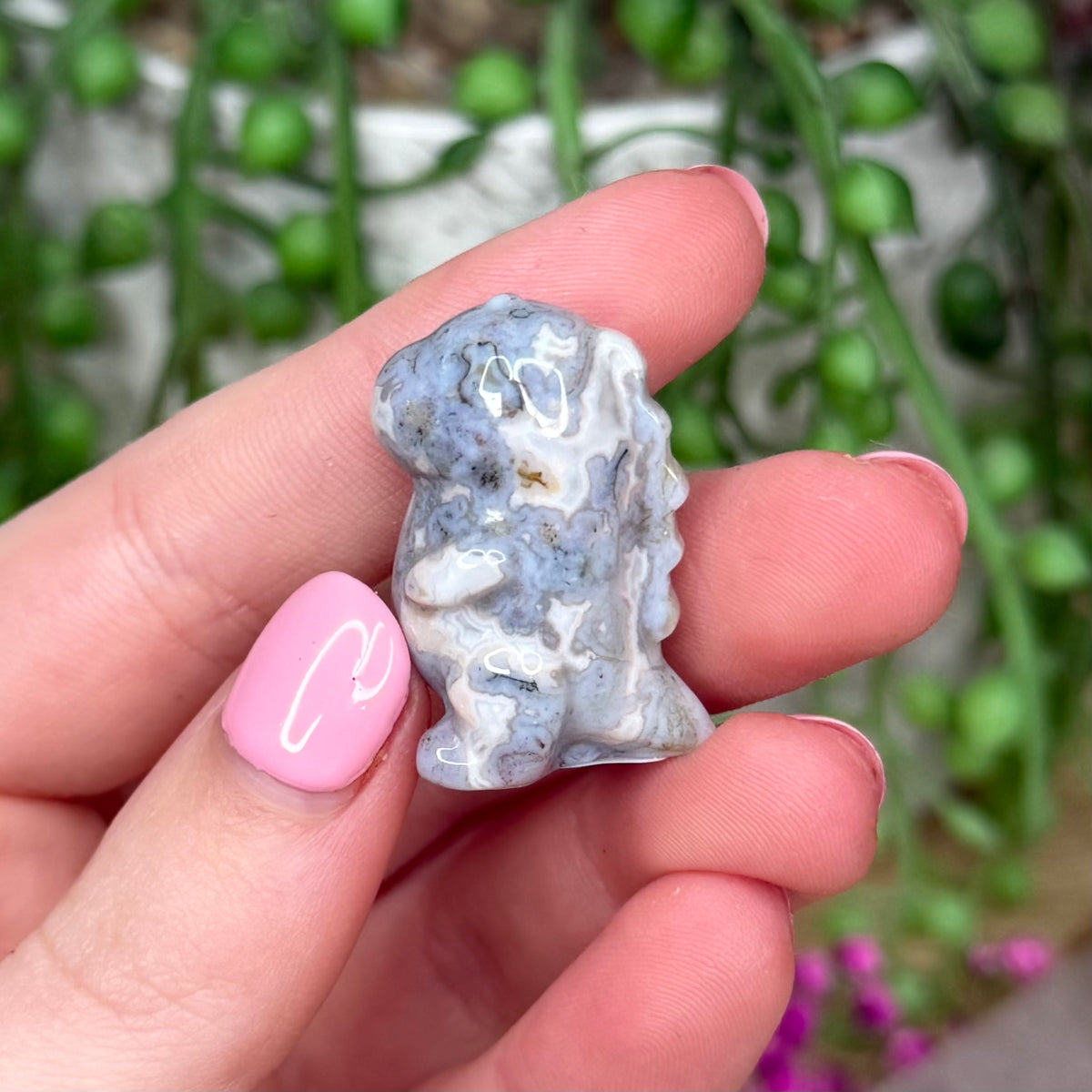 Ocean Jasper Small Chubby Dino 1