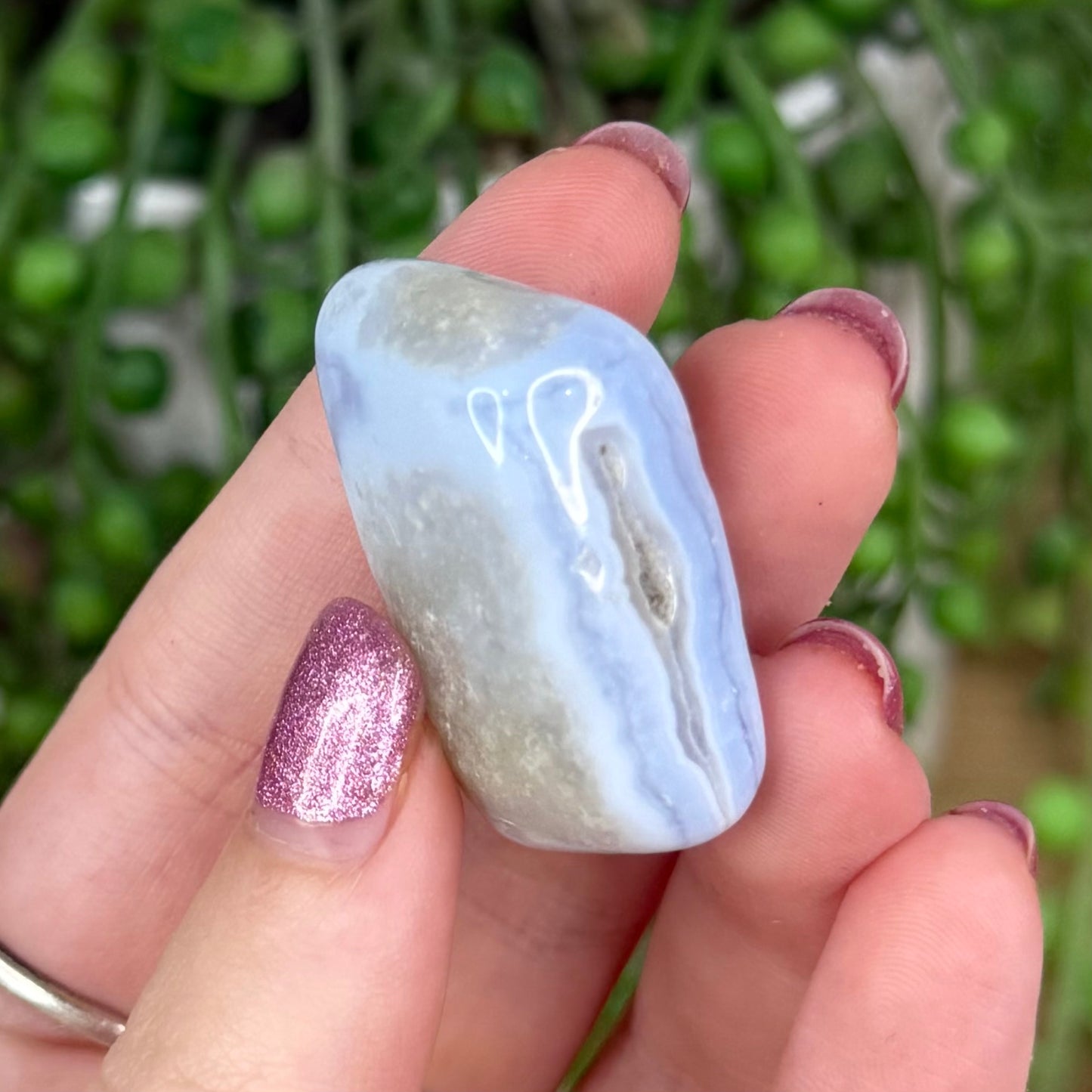 Blue Lace Agate Tumble 5