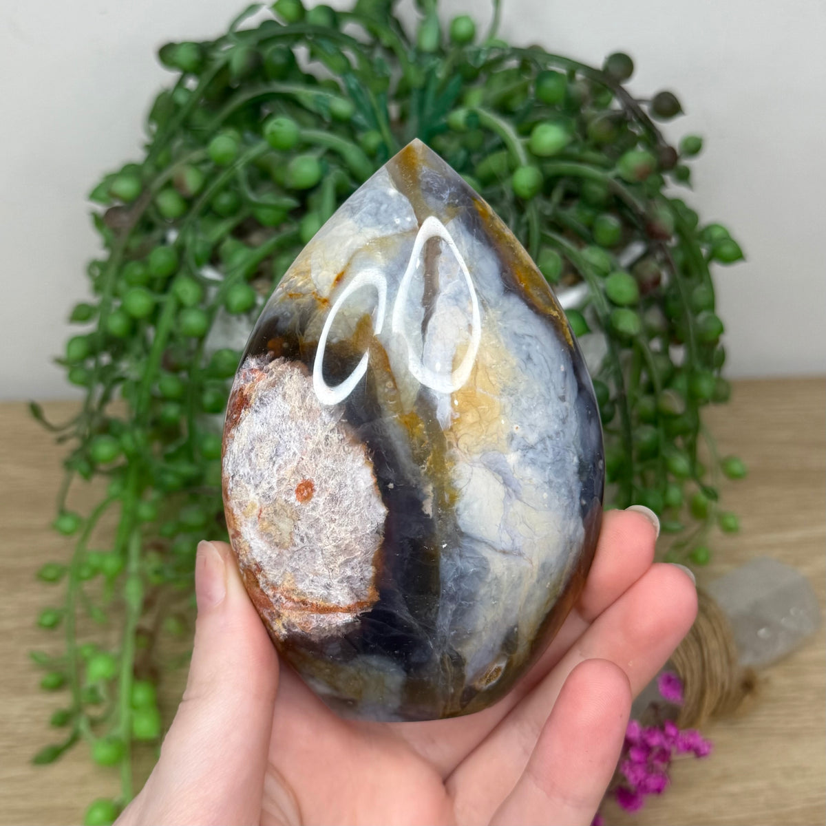 Purple Chalcedony Arch Free Form (808A)