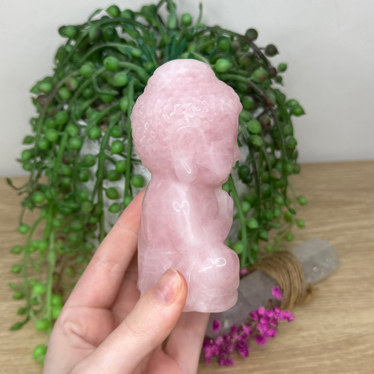 Rose Quartz Buddha (927A)