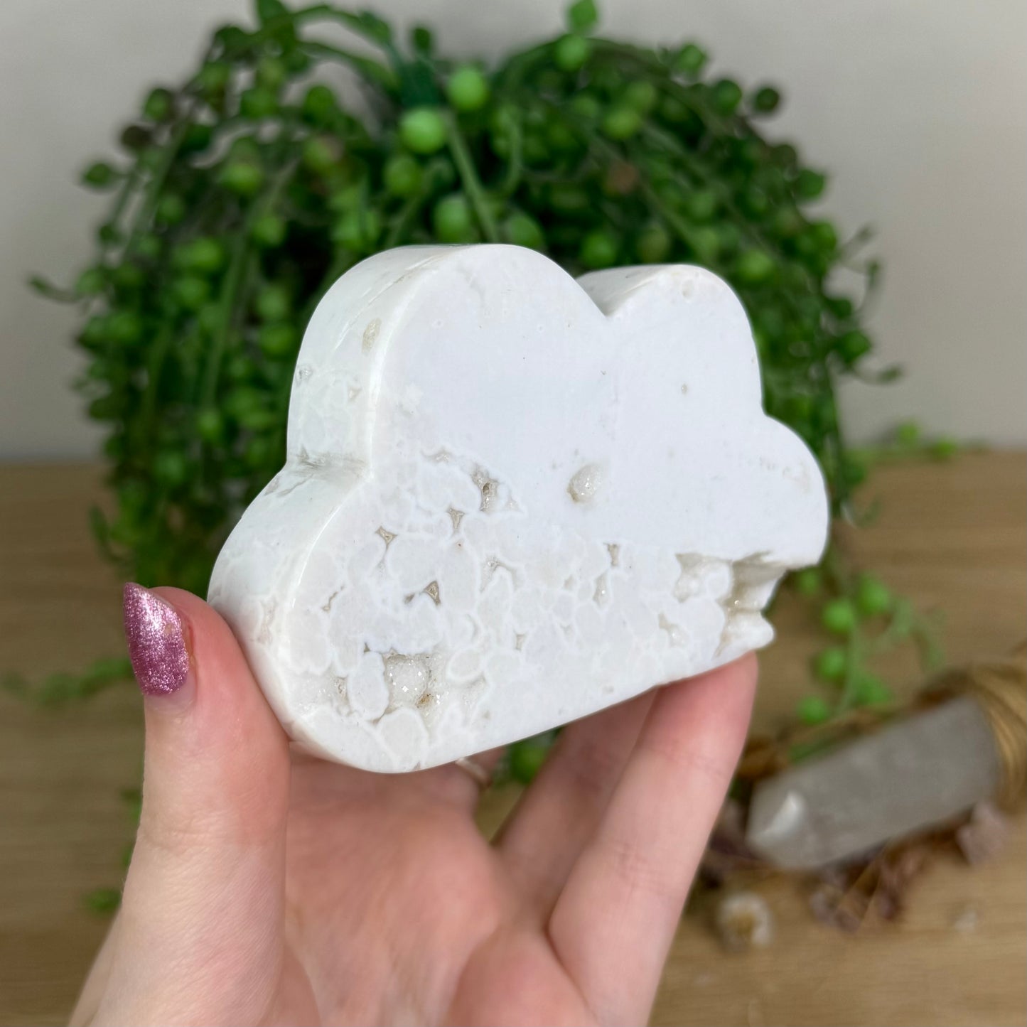 White Plume Agate Cloud (W235)