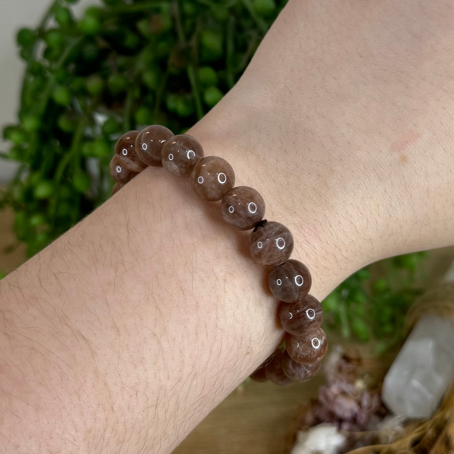 Golden Sunstone Bracelet (Q297)