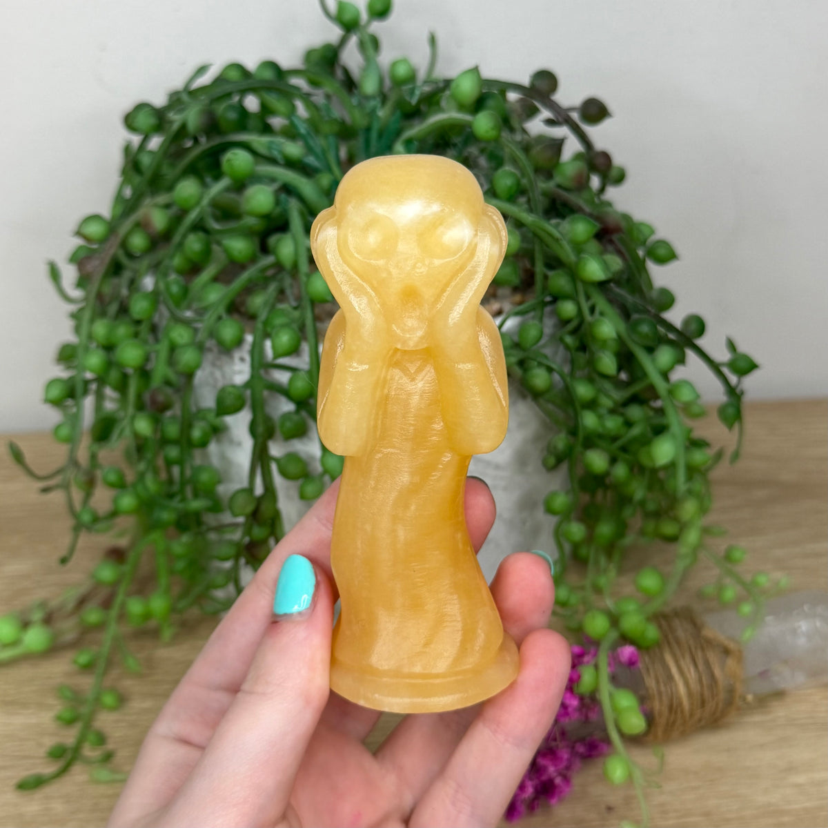 Yellow Calcite Ghost (94B)