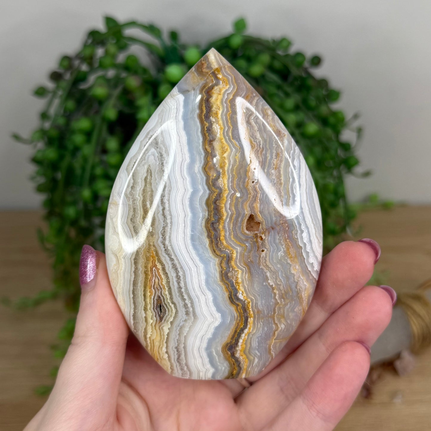 Crazy Lace Agate Arch Free Form (U939)
