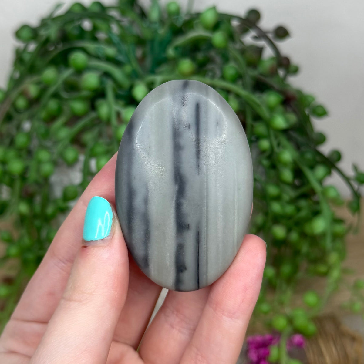 Taiji Jasper Palm Stone (172B)