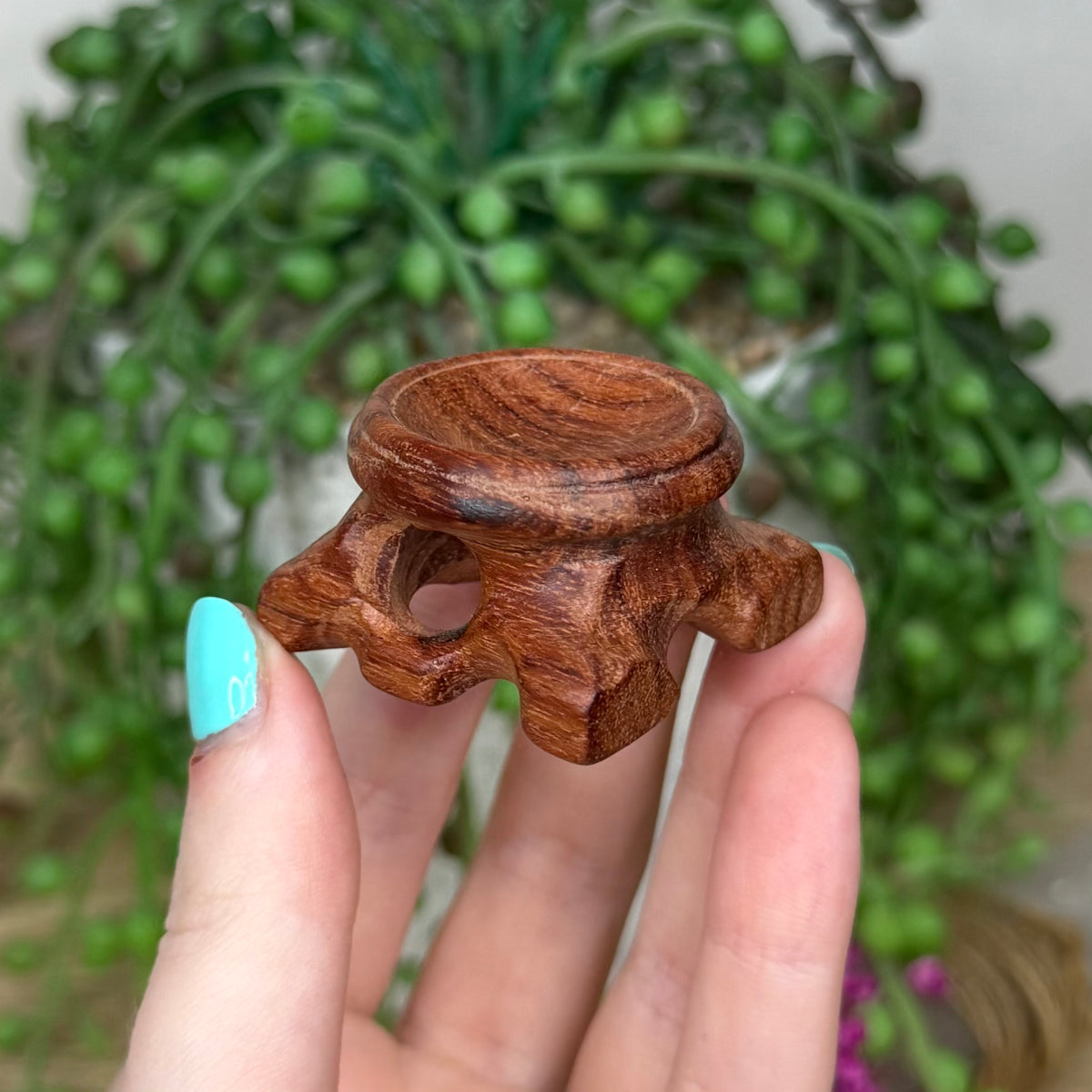 Large Wooden Sphere Stands