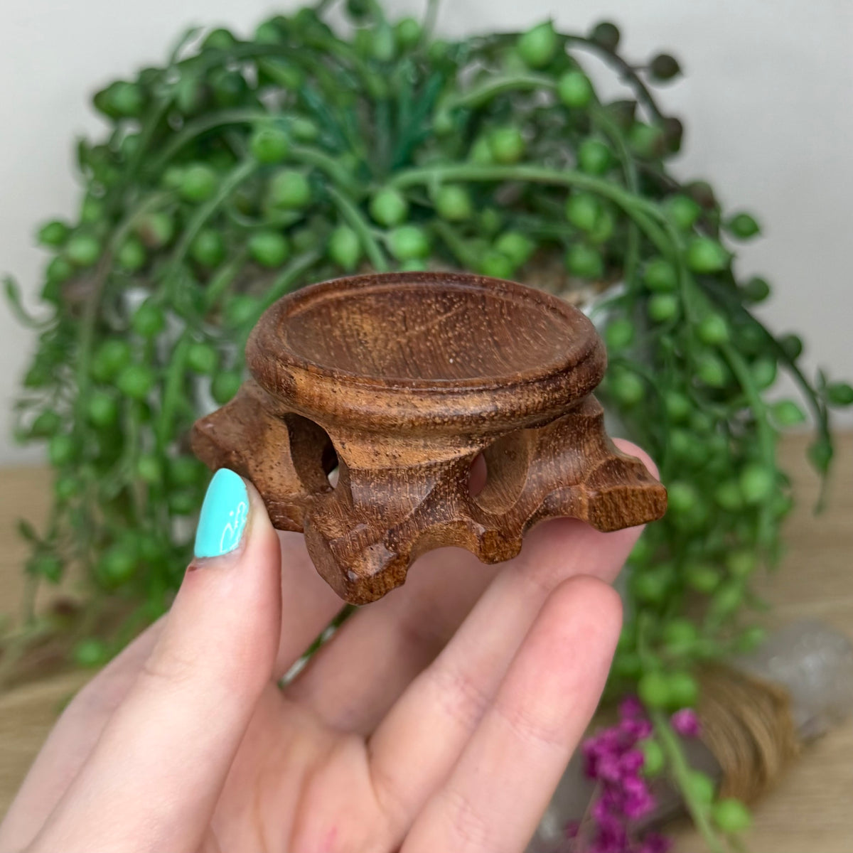 Extra Large Wooden Sphere Stands