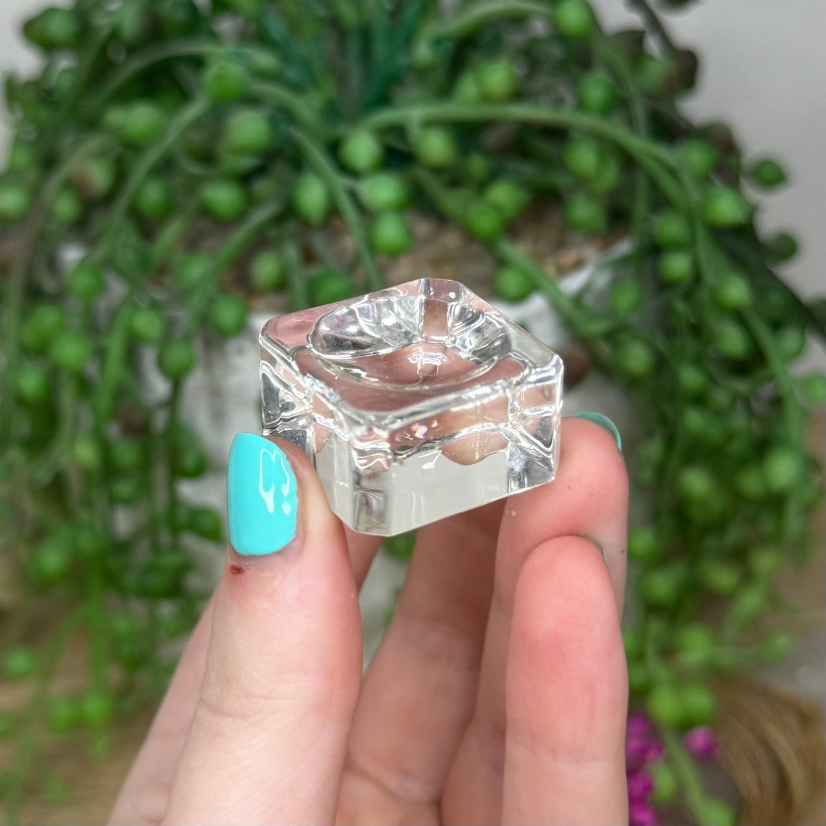 Small Glass Sphere Stands