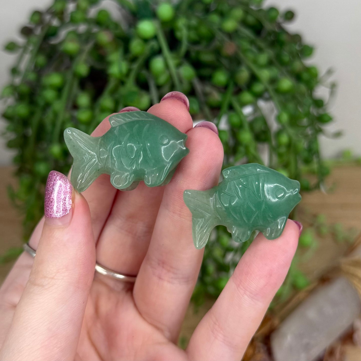 Green Aventurine Small Fish