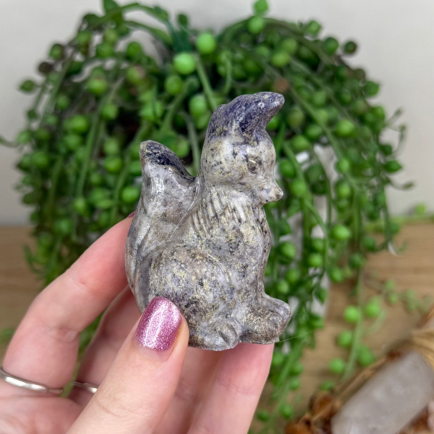 Purple Fluorite Root Fox (W260)