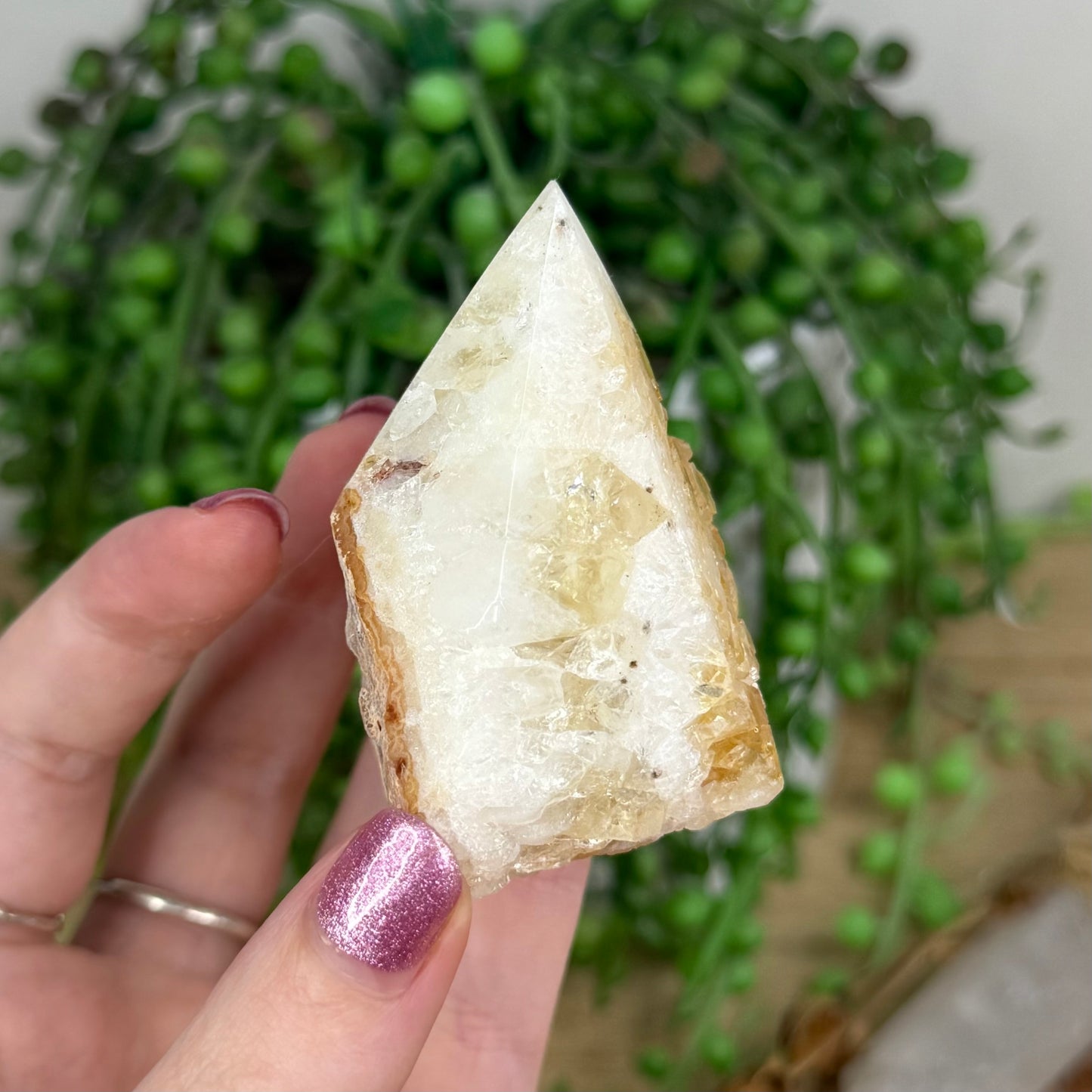 Citrine Cluster Cut Base (W317)