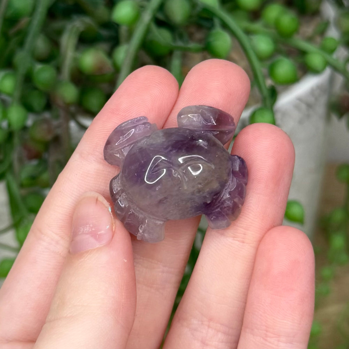 Dream Amethyst Small Crab